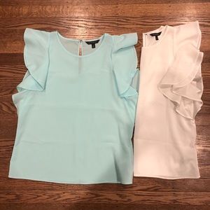 2 Banana Republic shirt sleeve top